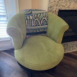 Swivel Green Chair