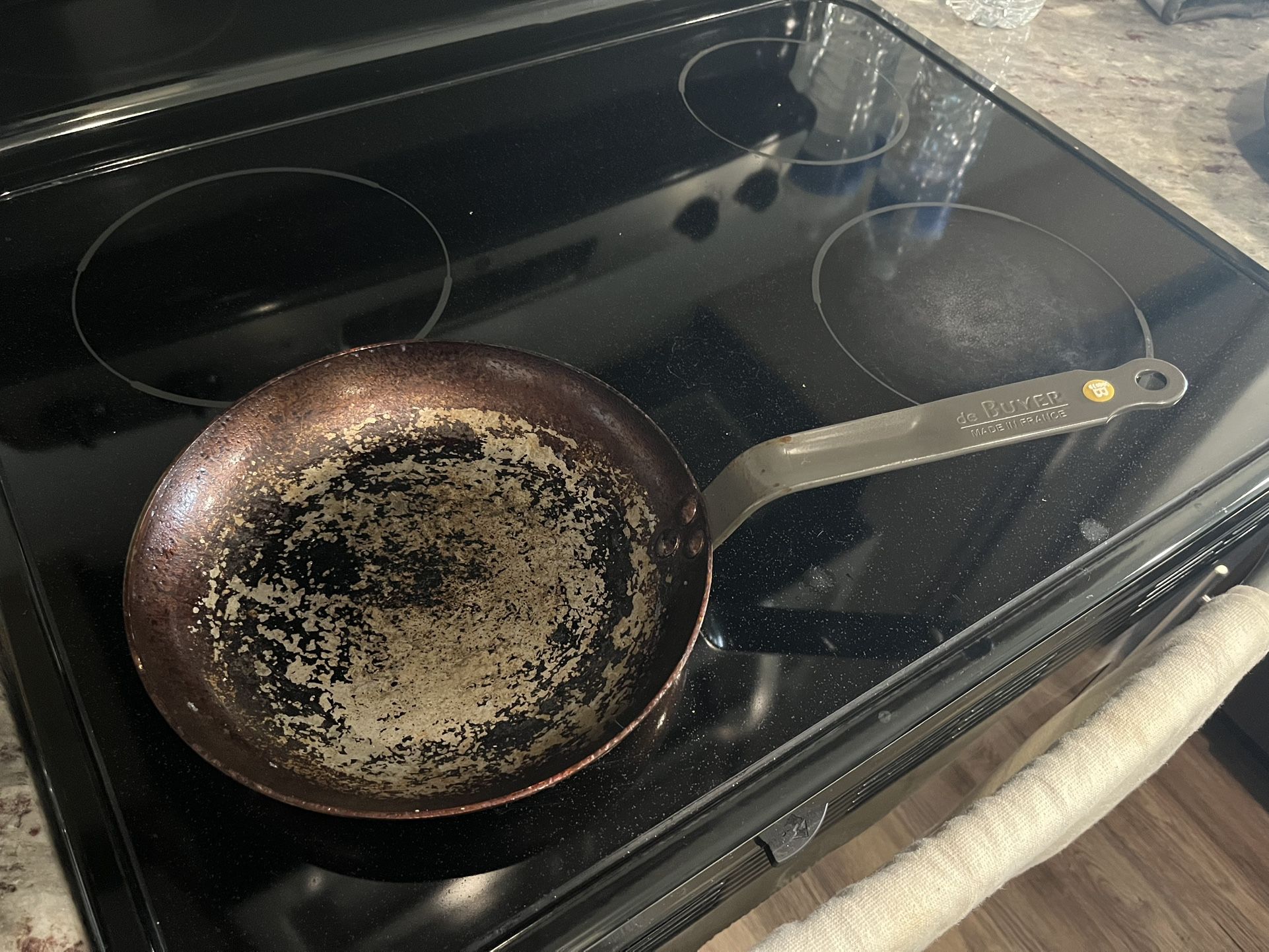 De Buyer Carbon Steel Frying Pan
