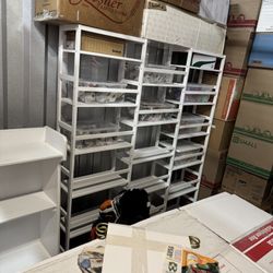 Shelves,plastic Small Storage,