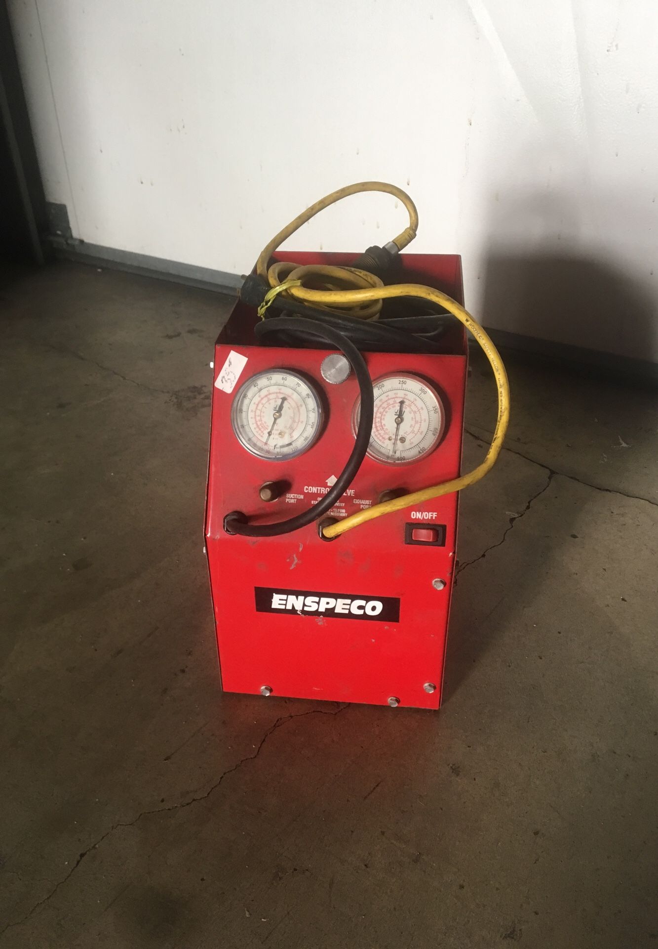 Enspeco RMS 350, AC REFRIGERANT RECOVERY RECYCLE RECHARGE