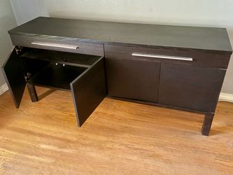 Free -  IKEA BJURSTA Media Console / TV Stand / Sideboard - Black