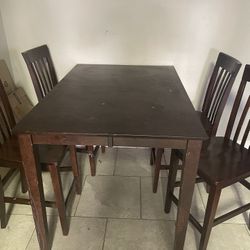 Wood Dining Table 