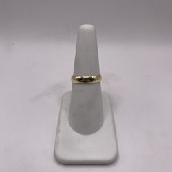 10kt Gold Engagement Style Band