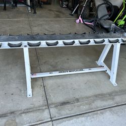 Body Master Dumbbell Rack Made In USA