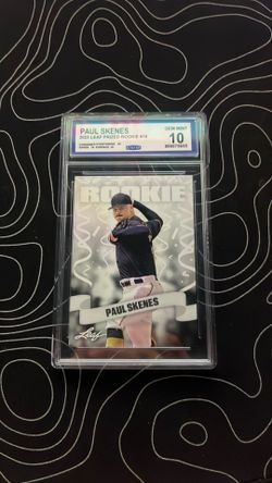 Paul Skenes Leaf Rookie Baseball Card