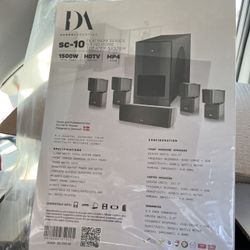 sc-10 platinum series 5.1 hd home theater system