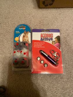 New LED cat laser and 6 furry mice