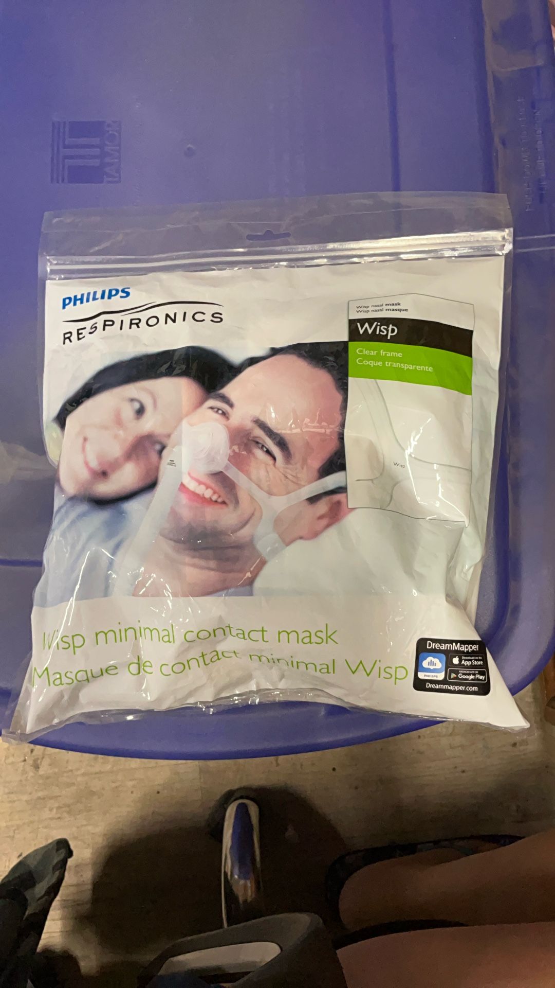 Phillips Wisp Nasal Mask Kit. Strap, Hose, And Cushion.