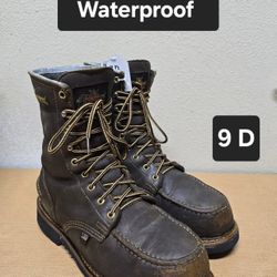 Thorogood Work Boot Size 9 D STEEL MOC TOE 