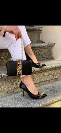 Women Shoes And Hand Bag