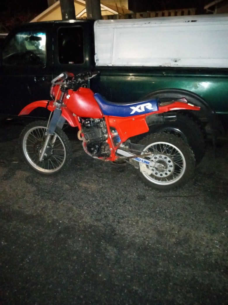 1986 Honda Xr250r