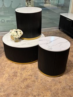 ✨ NEW COFEE TABLE 3PC SET – Finance & Same Day Delivery!
