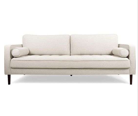 Open Box_Woven / Knit Bedroom Convertible Sofa Futon, Pull Out Sleeper Couch Bed