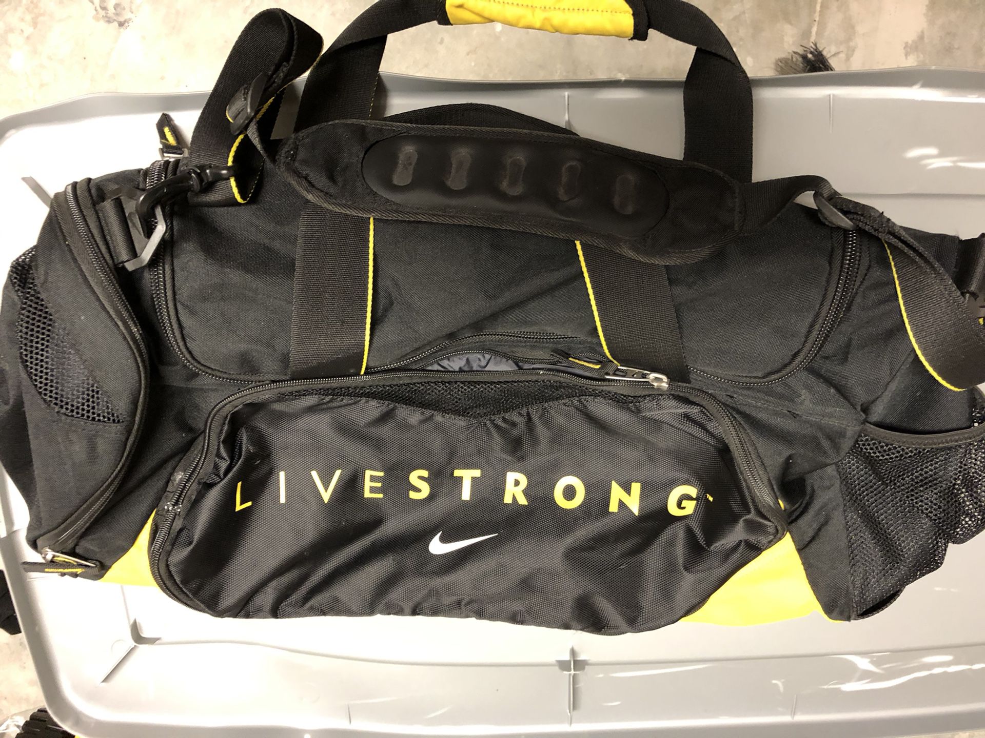 Nike Livestrong duffle bag