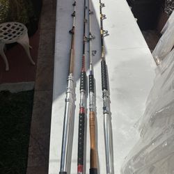 Big Game Roller Fishing Rods - $50-$100 Each