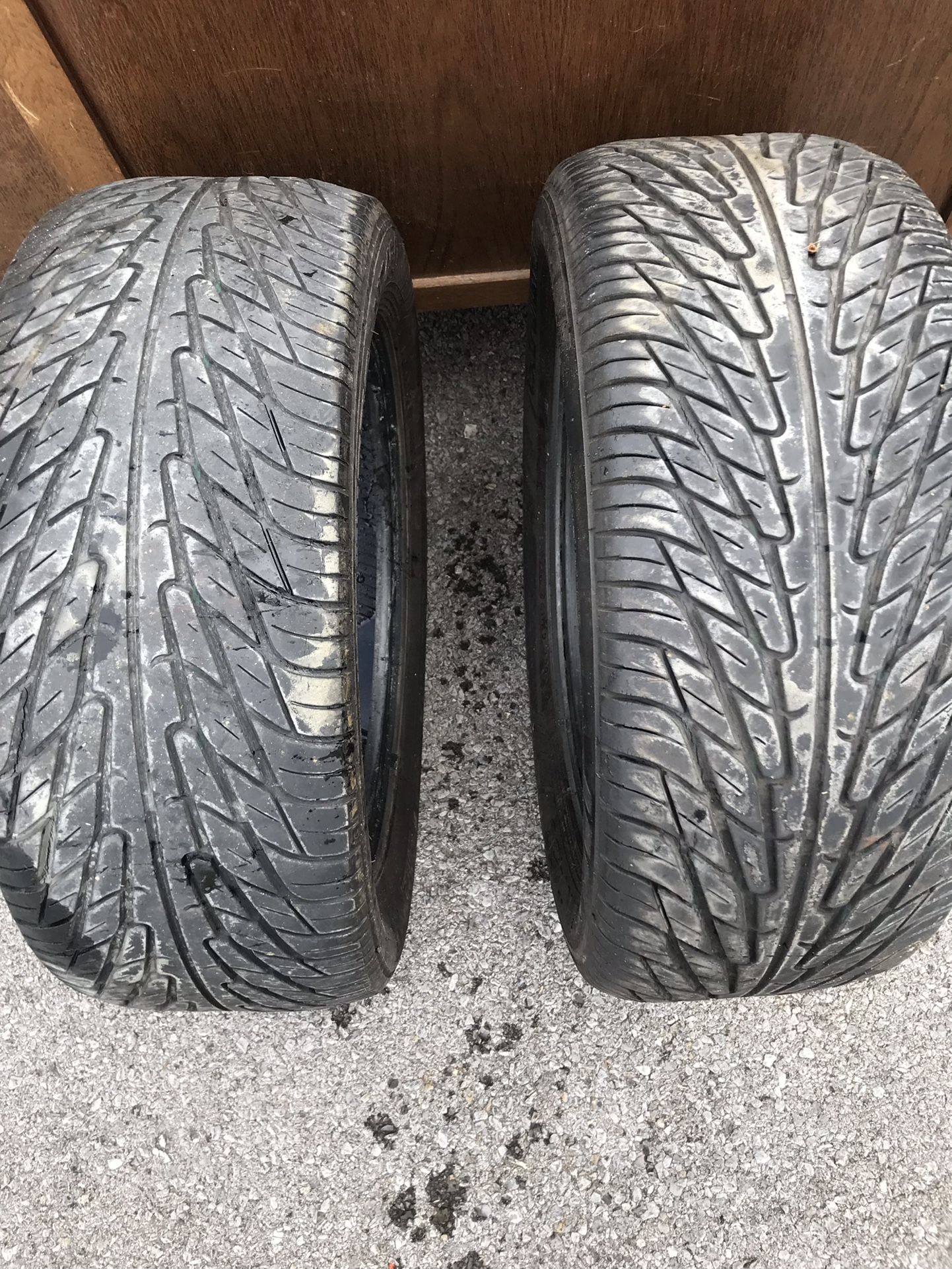 2 Nitro Tires 205/55/15