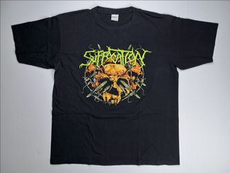 2004 SUFFOCATION SURGERY OF IMPALEMENT T-Shirt XL Death Metal Vintage VTG Y2K