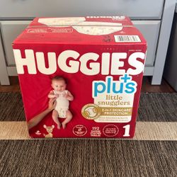 Huggies Plus, Size 1 Diapers