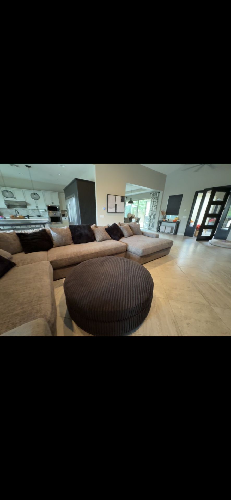 AMAZING  Potato Barn ottoman