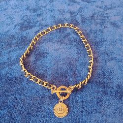  Juicy Couture Necklace Gold Ton Chain Necklace