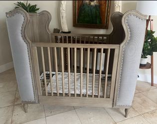 RH Restoration Hardware French Wing Crib