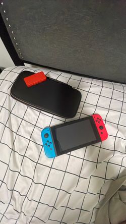 Nintendo Switch with Carrying Case