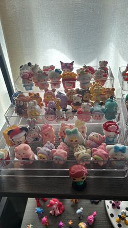 Large Lot of Sanrio Mini Figures Collection