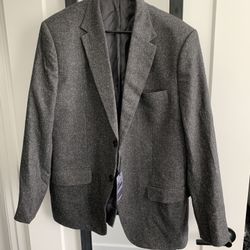 46R Studio Suits Jacket Grey Speckled 