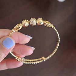 Gold Plated Bangle