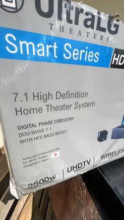 Ultra LG Smart Series Hd-55  Home Theater 2500W.