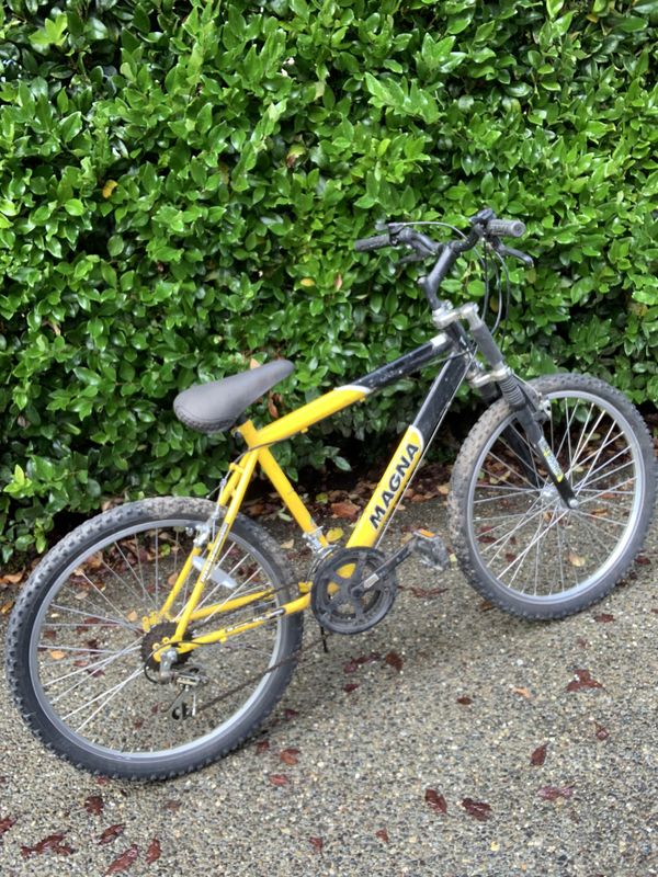 magna 18 speed mountain bike