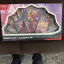 Mimikyu ex collection box