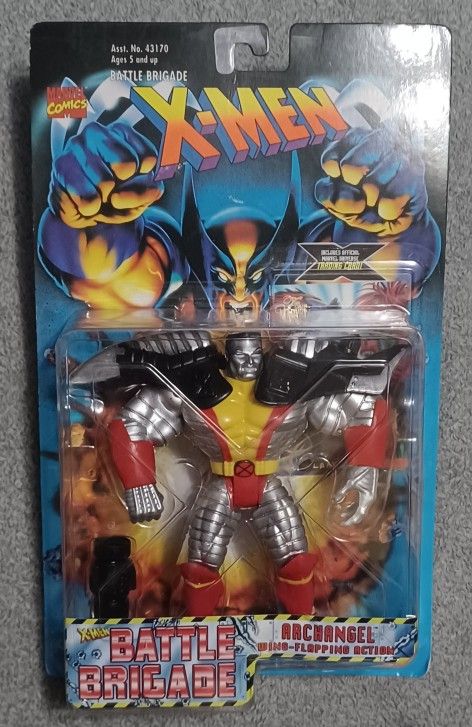 Colossus 1996 Toy Biz Action Figure X-Men Battle Brigade Error