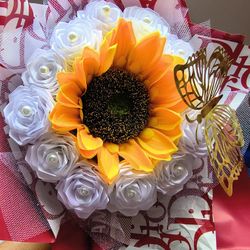$25 Rosas Eternas Hechas A Mano Perfecta Para Regalar