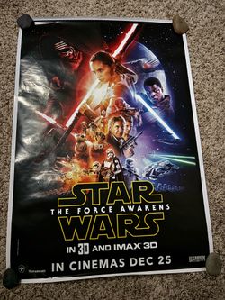 Star Wars poster (2015)(28” x 39”)