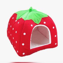 Strawberry cat hut from Shein