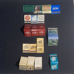 Vintage Matchbook Collection -MGM Grand, Dunes, paquet, Resturants