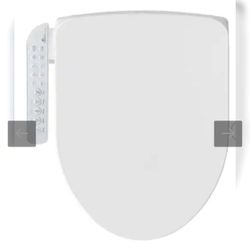 BIO BIDET  HD-7000 Electric Bidet Seat for Elongated Toilets in White with Fusion Heating Technology