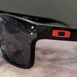 Shiny Black Oakleys Holbrook