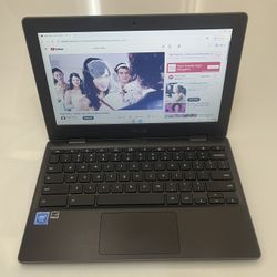 ASUS C204E Chromebook Laptop w/ charger - $59