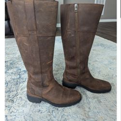 Women's Leather "TIMBERLAND" Boots