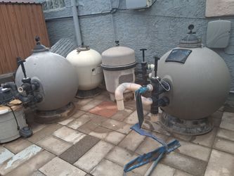 Free sand & d.e pool filter