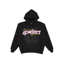 Sp5der P*nk V2 Hoodie 'Black'