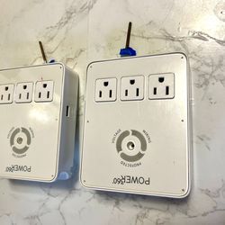 6-Outlet Wall Tap/Charging Station
