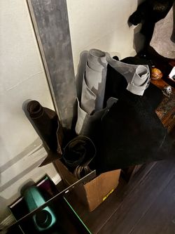 Leather and tools
