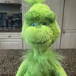 14 Inch Dr. Seuss, The Grinch, Animated Light Up Plush