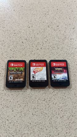 Nintendo Switch Games $20 no case