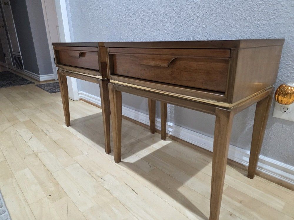 Mid Century Nightstands-Bedside Tables