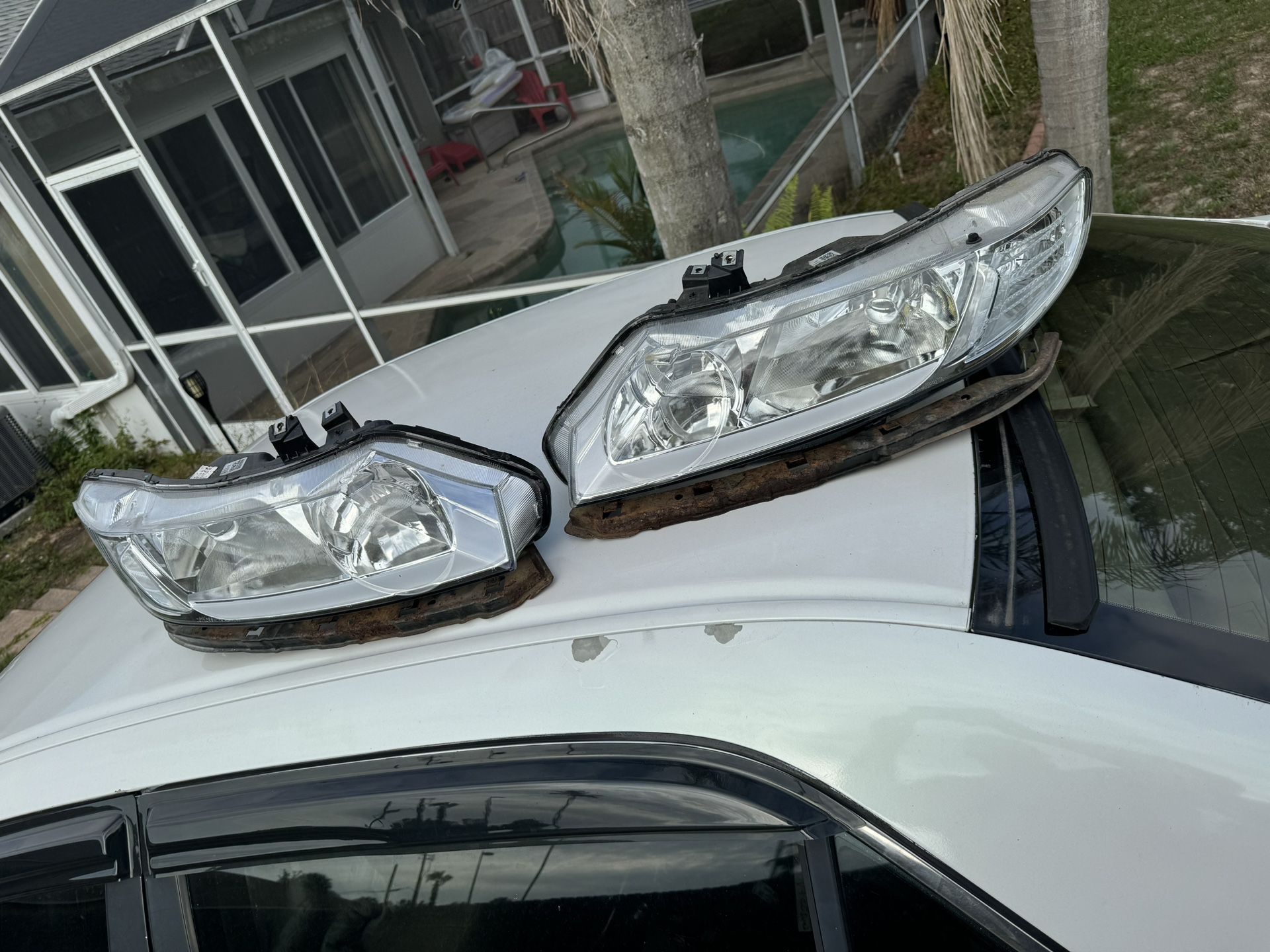 2006-2011 Honda Civic Sedan LED Strip Headlights 