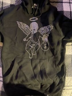 Hastamuerte hoodie rhinestones
